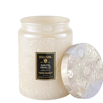 شمعة "سانتال فانيليا" من فولوسبا في جرة