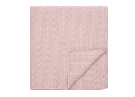 Ted Baker "T" Quilted Bedspread and Pillow Shams in Soft Pink