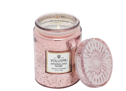 Voluspa "Sparkling Rose" Candle in Jar