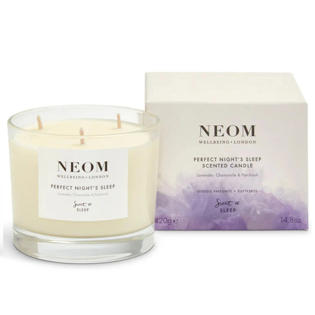 شمعة نيوم المعطرة "نوم مثالي"
