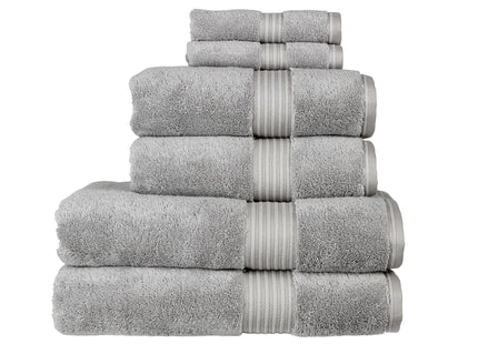 Christy "Supreme" Bath Towels & Mat Collection in Silver