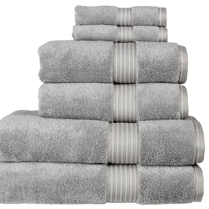 Christy "Supreme" Bath Towels & Mat Collection in Silver
