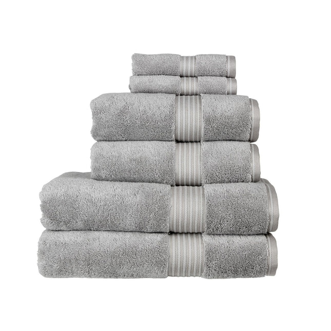 Christy "Supreme" Bath Towels & Mat Collection in Silver
