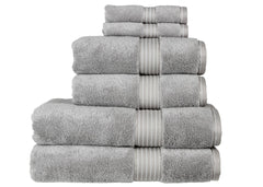 Christy "Supreme" Bath Towels & Mat Collection in Silver