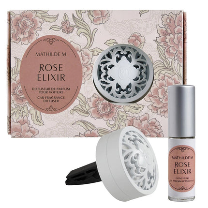 Mathilde "Rose Elixir" Car fragrance diffuser Escapades Parfumées
