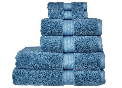 Christy "Renaissance" Egyptian Cotton Bath Towels Collection in Denim