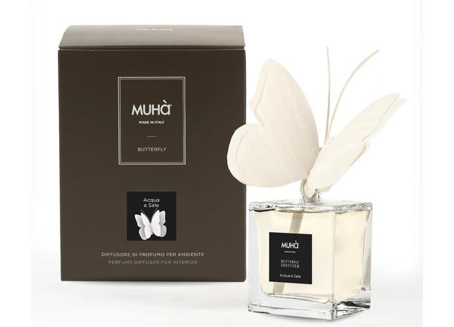 Muha "Acqua & Sale" Butterfly Perfume Diffuser (100ml)
