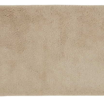 Christy "Deep Pile Rubber Back Tufted Bath Rug" Driftwood