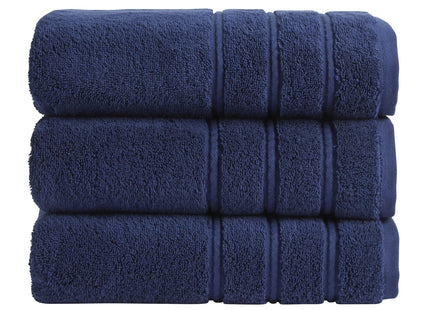 Christy "Antalya" Bath Towels Collection in  Denim (Blue)