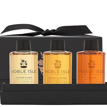 مجموعة نوبل آيل الدافئة والحارة للاستحمام والدش (3 × 75 مل)