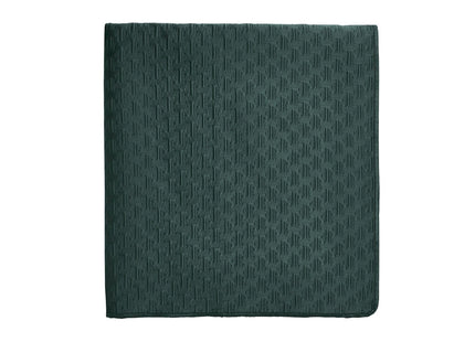 Ted Baker "T" Quilted Bedspread and Pillow Shams in Forest Green