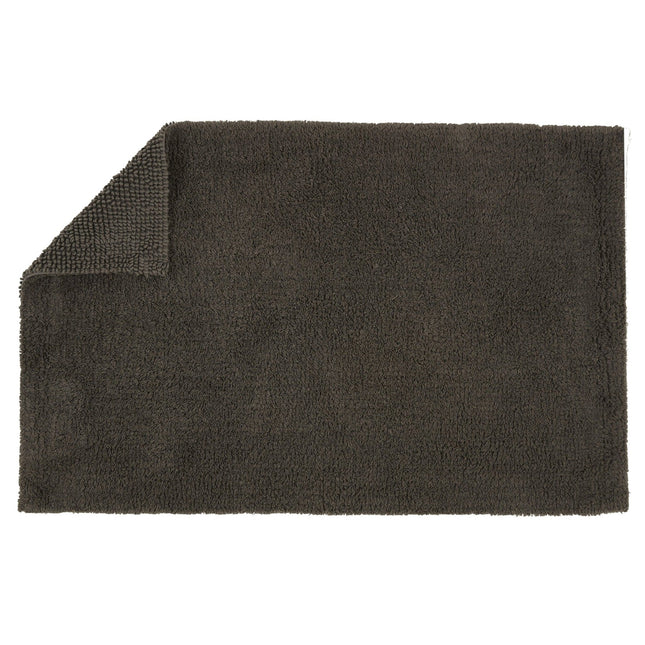 Christy "Reversible Bath Rug" in Graphite