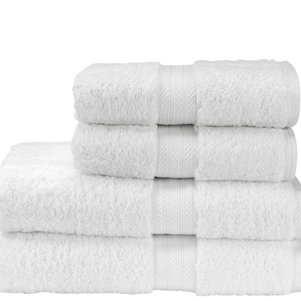 Christy "Renaissance" Egyptian Cotton Bath Towels Collection in White