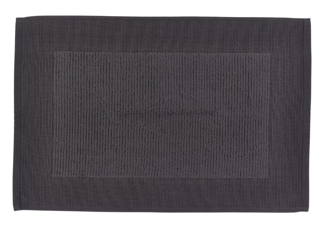 Jasper Conran "Cotton Bath Mat" in Charcoal