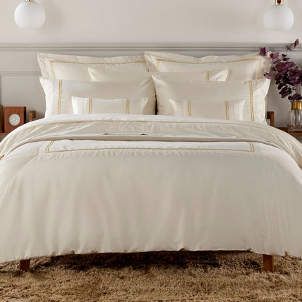 Christy "Coniston" 300 Thread Count Duvet Cover Sets in Cream