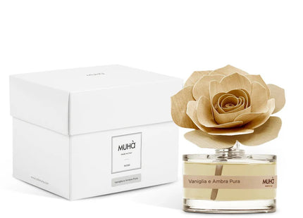 Muha "Vaniglia & Ambra Pura" Rose Diffuser (50ml)
