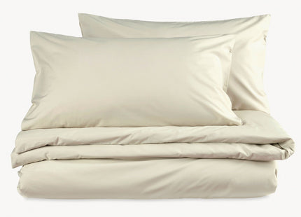 Christy "200TC Organic" Plain Dyed Sheets & Duvet Covers in Hazelnut
