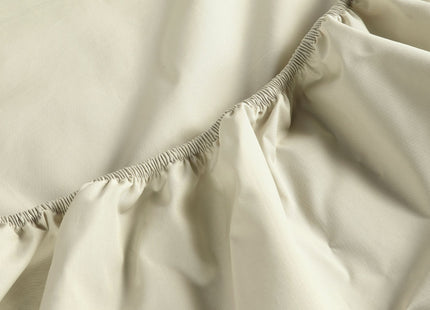 Christy "200TC Organic" Plain Dyed Sheets & Duvet Covers in Hazelnut