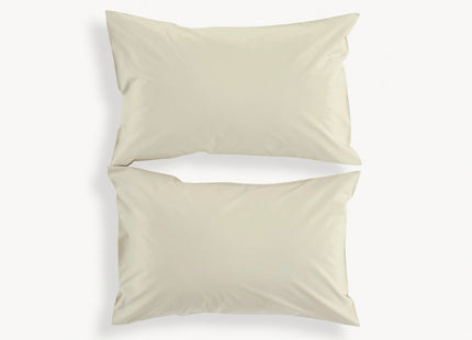 Christy "200TC Organic" Plain Dyed Sheets & Duvet Covers in Hazelnut
