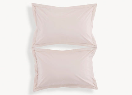 Christy "200TC Organic" Plain Dyed Sheets & Duvet Covers in Powder Pink