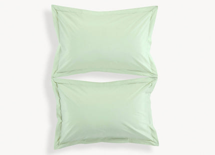 Christy "200TC Organic" Plain Dyed Sheets & Duvet Covers in Sage Green