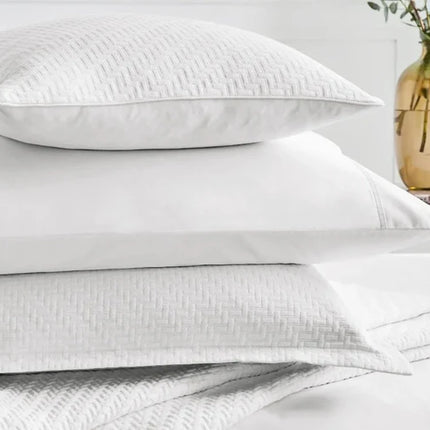 Bedeck of Belfast "Andaz" Cushion in White