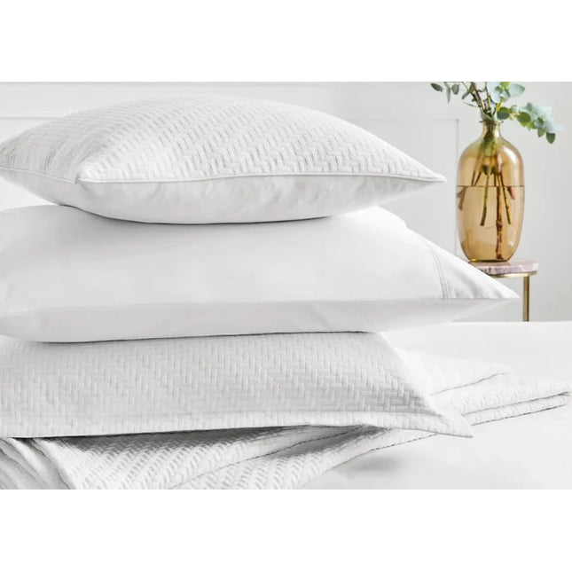 Bedeck of Belfast "Andaz" Cushion in White