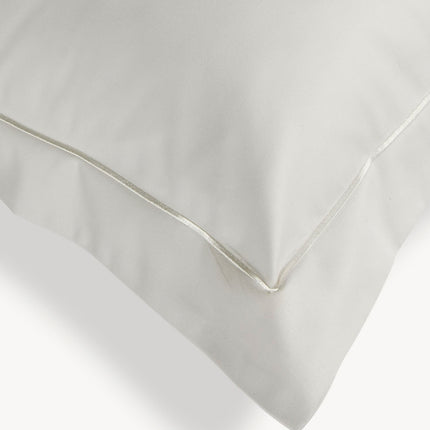 Christy "500TC Hygro Cotton Sateen" Bed Linen with Parchment boarder Stitch