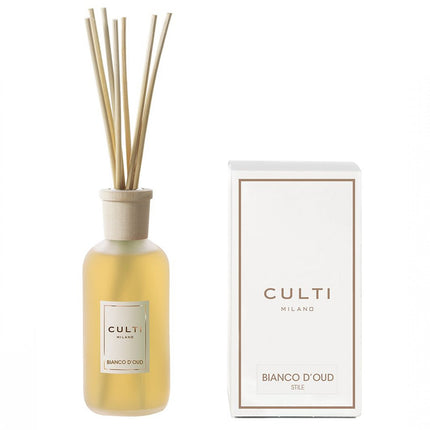 Culti "Bianco D'Oud" Stile Classic Diffuser (250ml-1000ml)