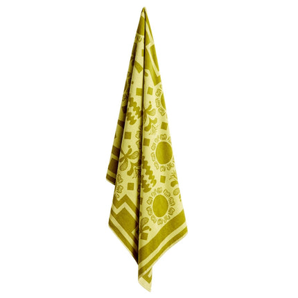 Christy "Amalfi" Beach Towel in Key Lime