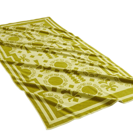 Christy "Amalfi" Beach Towel in Key Lime