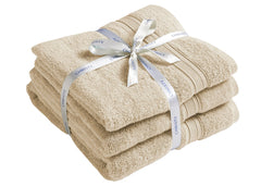 Christy "Serene" Bath Towel Set of 3 in Driftwood