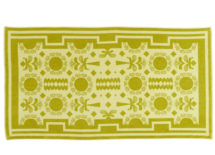 Christy "Amalfi" Beach Towel in Key Lime