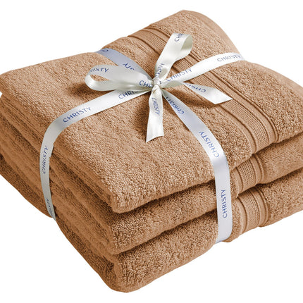 Christy "Serene" Bath Towel Set of 3 in Clay