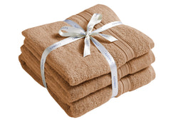 Christy "Serene" Bath Towel Set of 3 in Clay