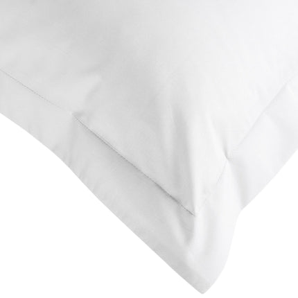 Christy "200TC Organic" Plain Dyed Sheets & Duvet Covers in White