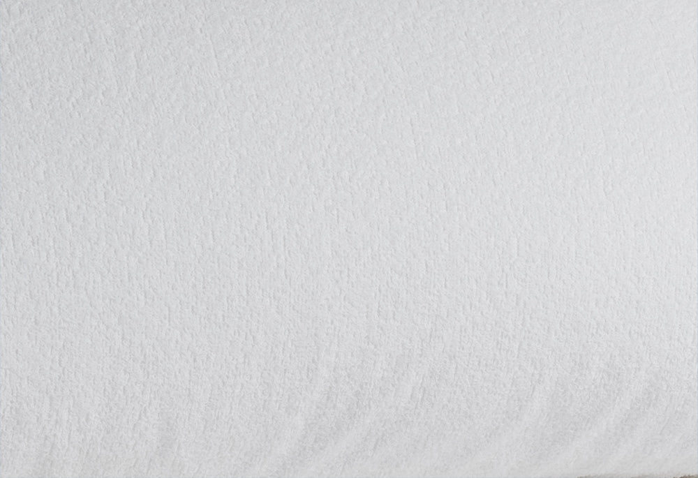 Velfont "Eco Aqua" Recycled Cotton Mattress Protector in White