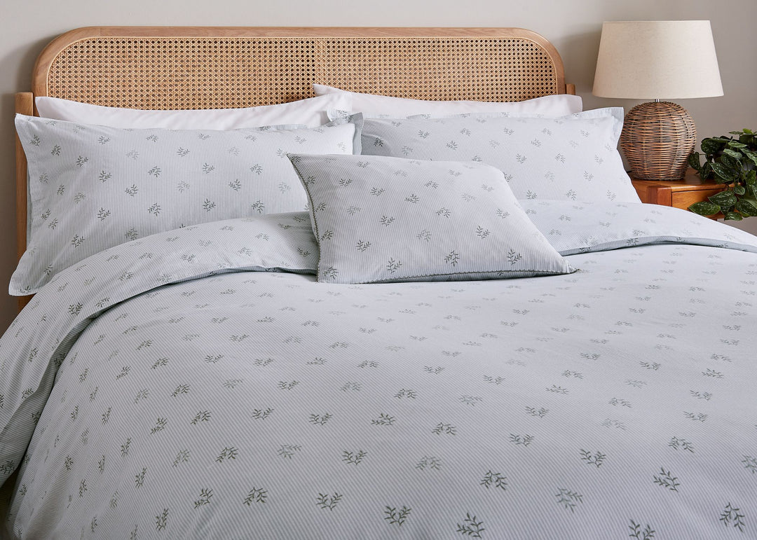 Murmur "Thalia" Duvet Cover Sets in Mourne Green