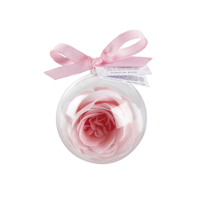 Mathilde "Rose Fragrance" Scented Rose Soap Ball in Pink and White