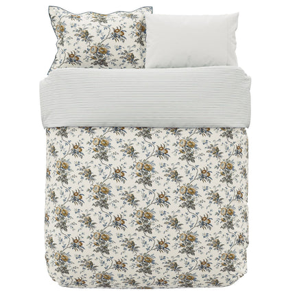 طقم غطاء لحاف "سيبيل" من Bedeck of Belfast بلون بيض البط