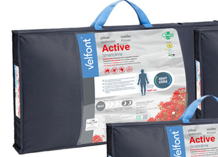 Velfont "Active" Smartclima Anti-dust mite Pillow (3 firmnesses)