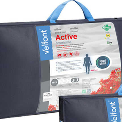 وسادة Velfont "Active" Smartclima المقاومة لعث الغبار (3 درجات صلابة)