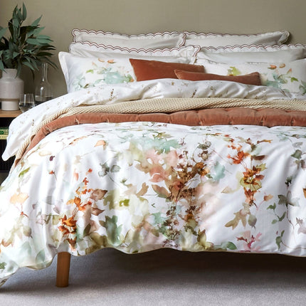 Christy "Botanical" Duvet Cover Sets in Sage