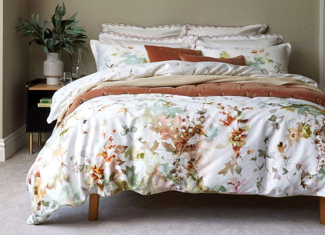Christy "Botanical" Duvet Cover Sets in Sage