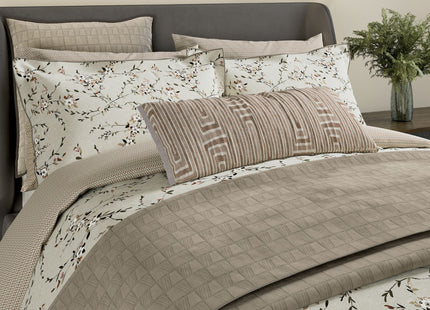 Bedeck of Belfast "Rana" Duvet Cover Set in Warm Grey