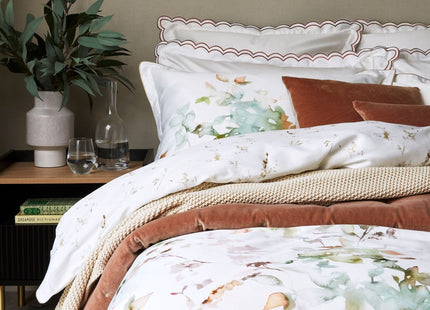 Christy "Botanical" Duvet Cover Sets in Sage