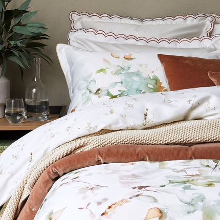 Christy "Botanical" Duvet Cover Sets in Sage