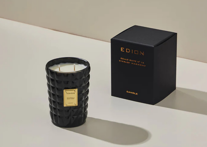 Edion "Cello Suite n.15 Vivaldi Harmony Bianca" Scented Candle