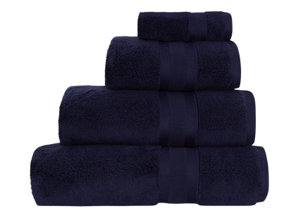 Jasper Conran "Zero Twist Cotton" Bath Towels Collection in Navy
