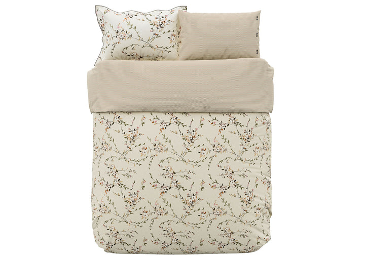 Bedeck of Belfast "Rana" Duvet Cover Set in Warm Grey